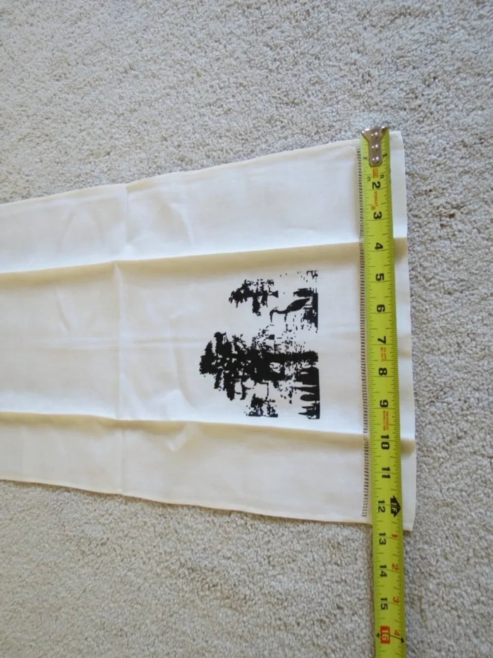 Cotton Linen Mangrove Bayou Swamp Forest Print Napkin